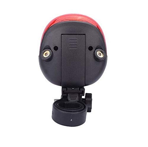 PROTOS INDIA.NET ™ Bike Cycle Light Laser Tail Light 5 LED 7 Mode Rechargeable Safety Rear Warning Back Rear Bicycle Light