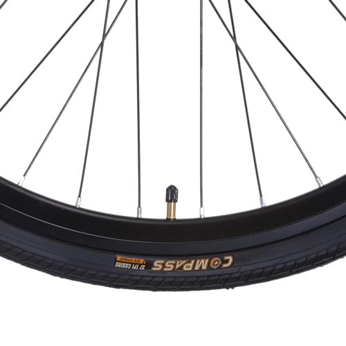 FIREFOX Meteor 700C Hybrid City Bike – 21 Gear, Black | Alloy Frame | Disc Brakes