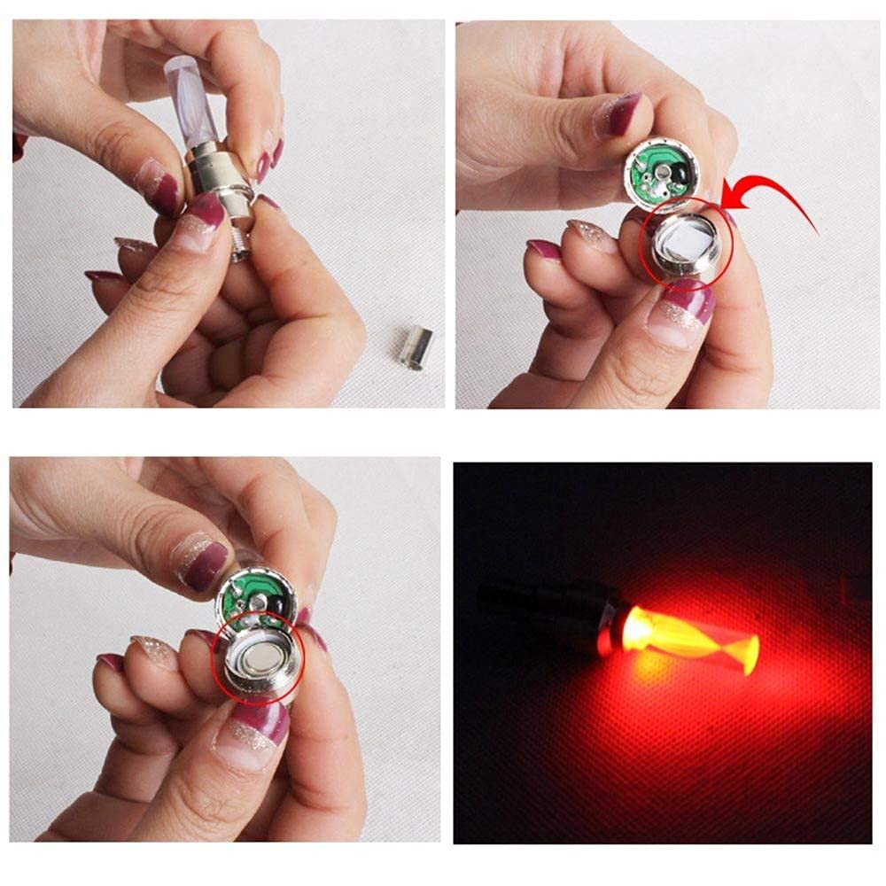 Blue Valve Light LED Wheel