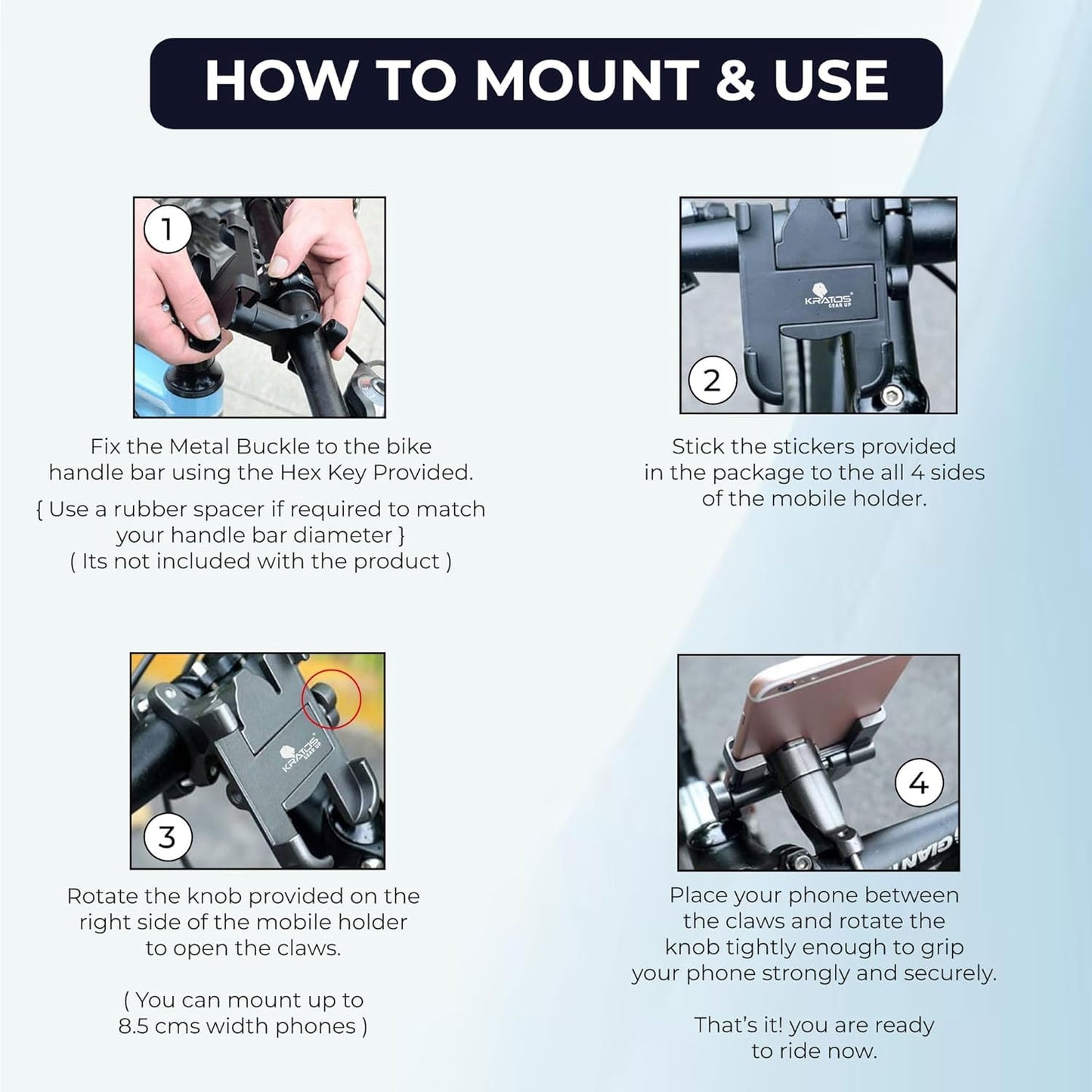 Metal Mobile Holder