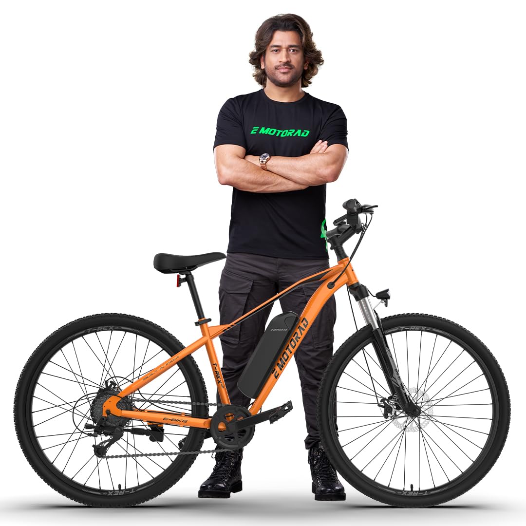 trex star mountainbike EMotorad T-Rex Air Electric Cycle | 250W Motor | 7 Speed Shimano