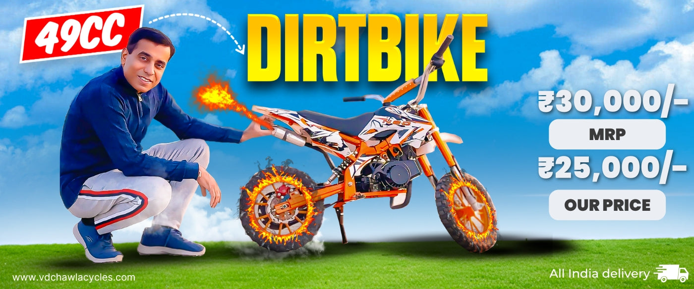 Unveiling the 49cc Petrol Mini Dirt Bike