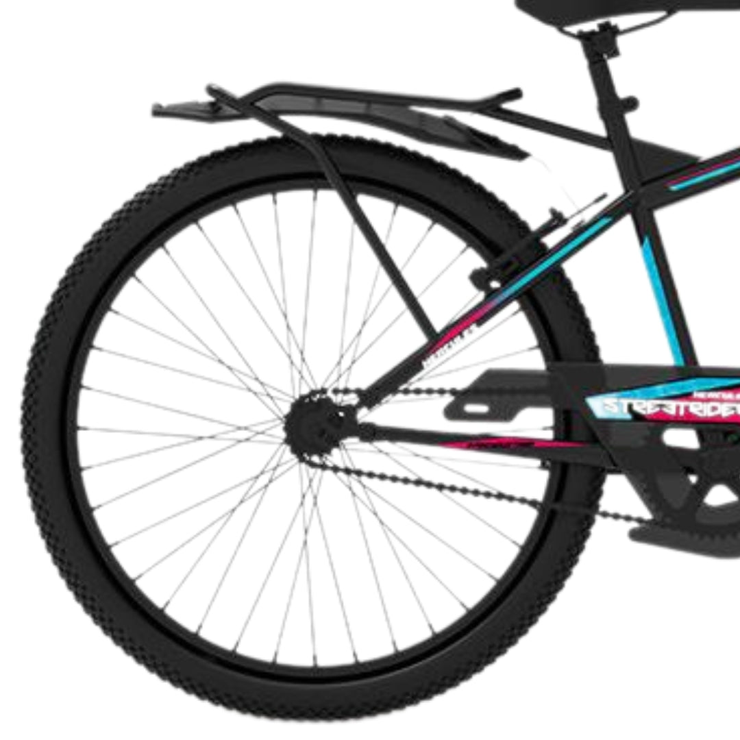 Hercules Street Rider 26T | Single Speed | V-Brake | With Carrier | Ideal for 13+ Years