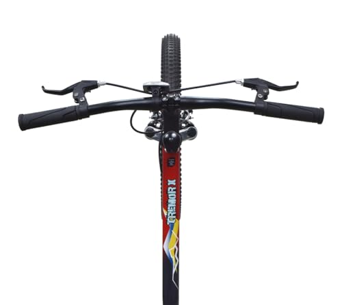 FIREFOX Tremor X 24 V Mountain Cycle (Single Speed, Red) | Ideal for Mens | 98% Assembled Cycle