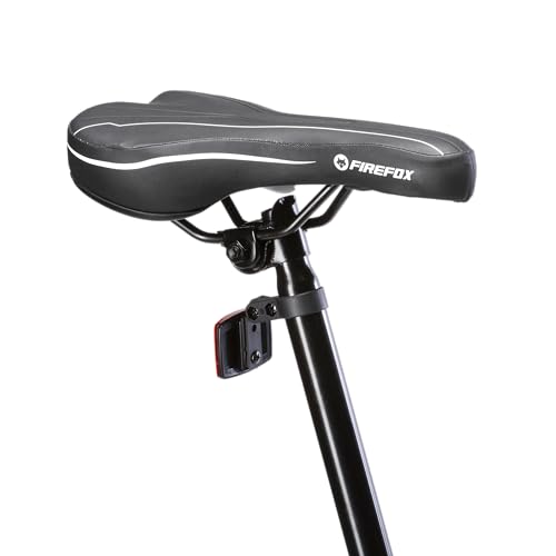FIREFOX Road Runner Pro V 700C Hybrid City Bike (21 Gear, Silver) | Men's Bicycle | 98% Assembled