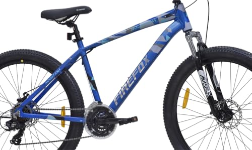 FIREFOX Mountana Neo 27.5 T Mountain Cycle (21 Gear, Blue) | Frame 18 Inch | 98% Assembled Cycle