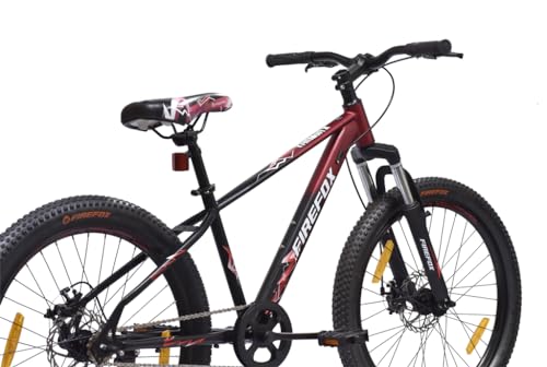 FIREFOX Tremor x 24 D Mountain Cycle (Single Speed, Red) | Ideal for Mens | 98% Assembled Cycle