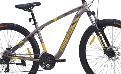 FIREFOX Dominator 29 D 29 T Mountain Cycle (21 Gear, Grey) | Frame 17 Inch | 98% Assembled Cycle
