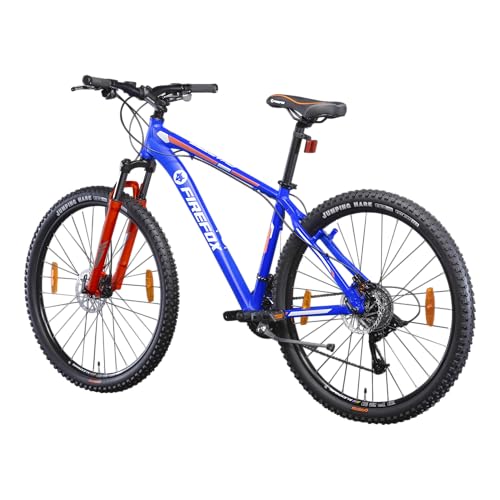 FIREFOX Charger 29 D 29 T Mountain Cycle (27 Gear, Black, Blue) | Frame 16.5 Inch | 98% Assembled Cycle