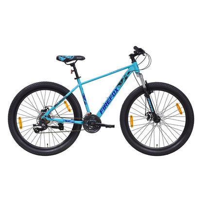 FIREFOX Tremor X 27.5T Mountain 21 Speed Bicycle for Mens (21 Gear, Turquoise Blue) - 98% Assembled Cycle