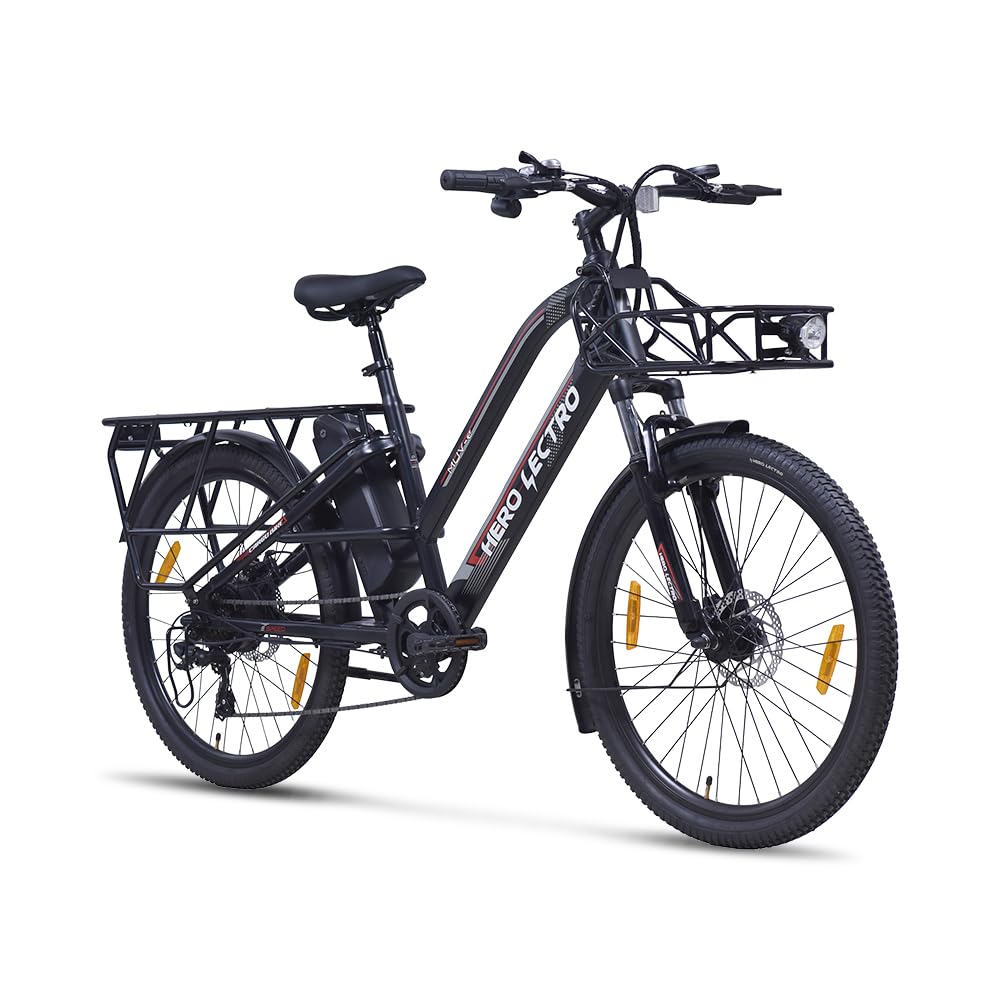 Hero Lectro MUV-E 26T | 70KM Range | 14.5Ah Battery | 7-Speed Gear