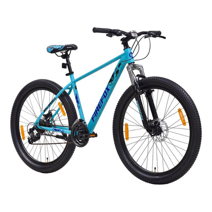 FIREFOX Tremor X 27.5T Mountain 21 Speed Bicycle for Mens (21 Gear, Turquoise Blue) - 98% Assembled Cycle