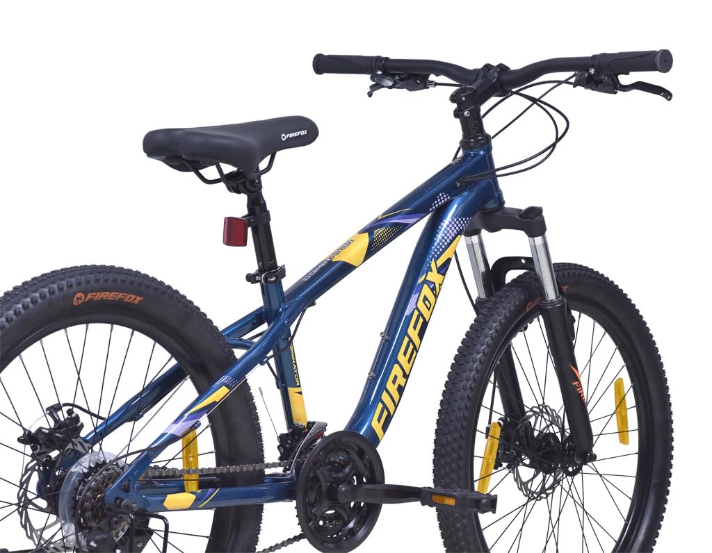 FIREFOX Dominator 24 D Mountain Cycle (21 Gear, Blue) | Ideal for Mens | 98% Assembled Cycle