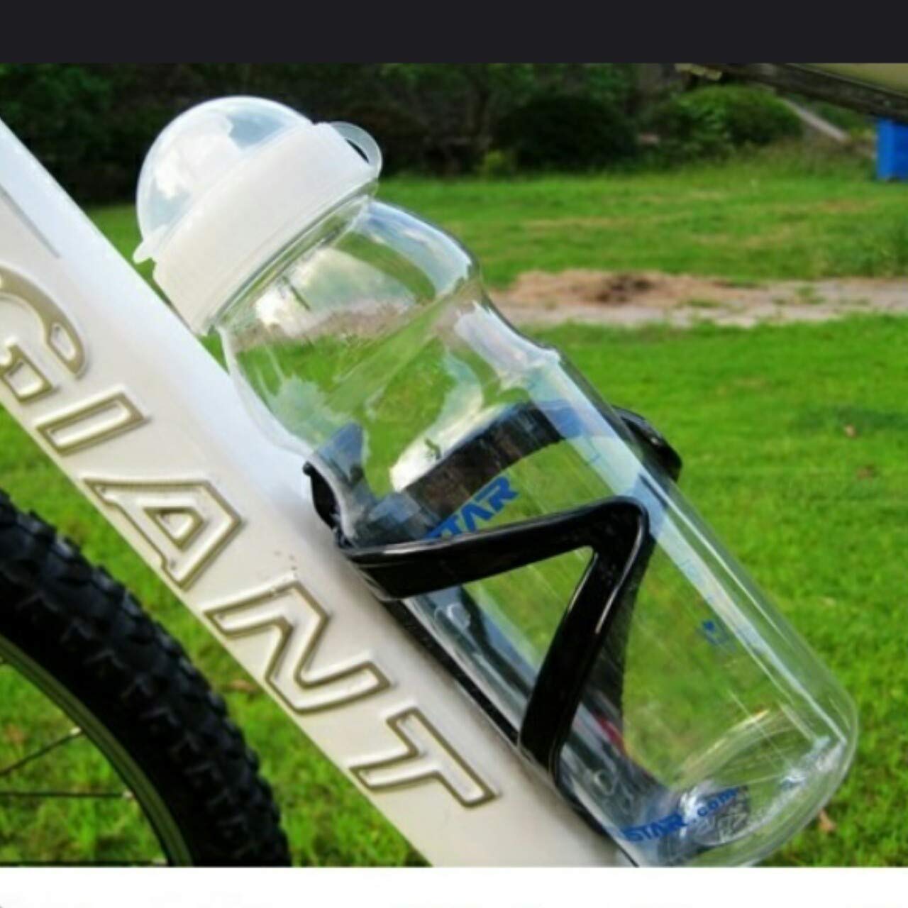 Cycle Bottle Cage | Water Bottle Holder for Bicycle | Black Plastic