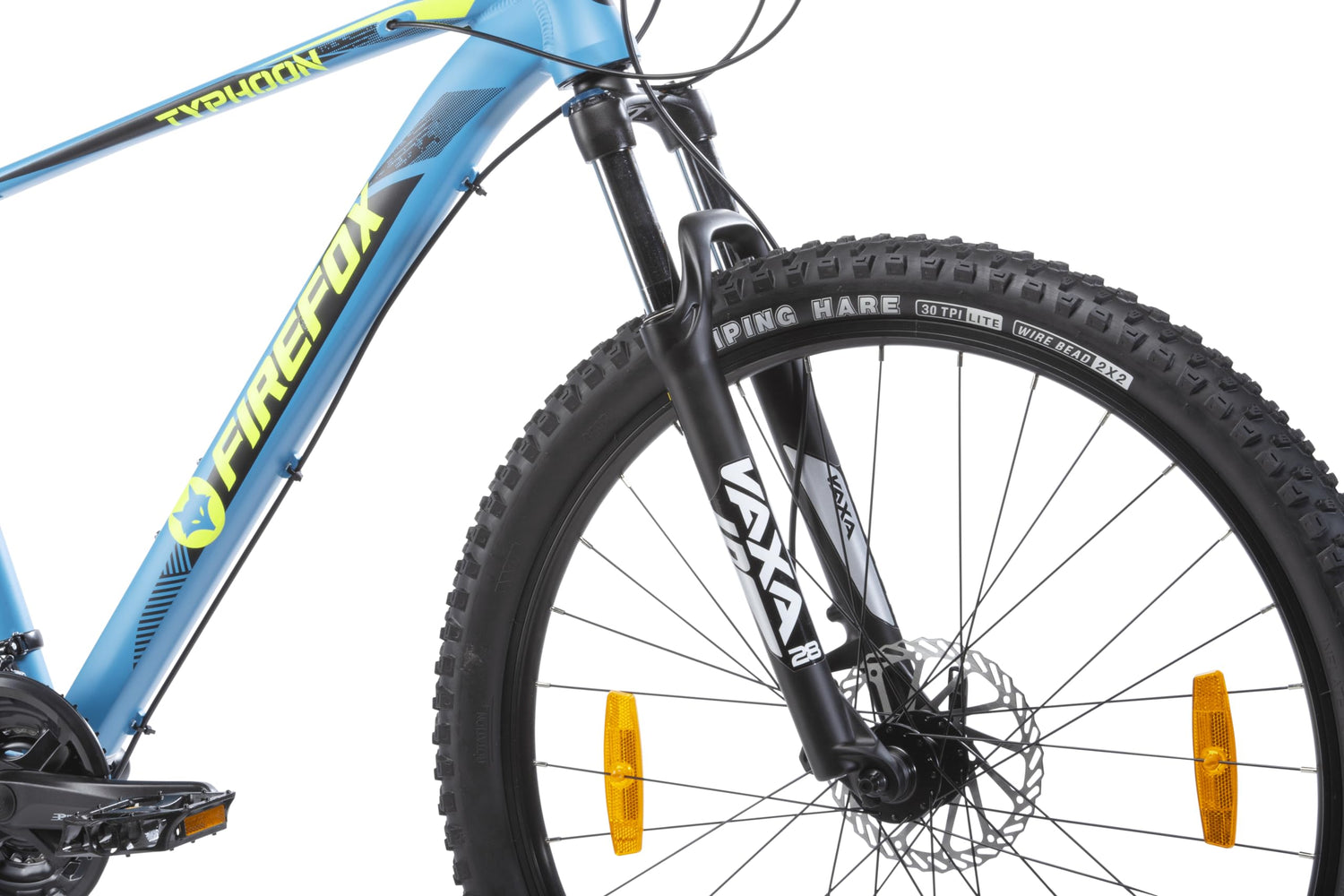 FIREFOX Typhoon 27.5 D MTB – 24 Gear, Blue | Hydraulic Disc Brakes | 98% Assembled
