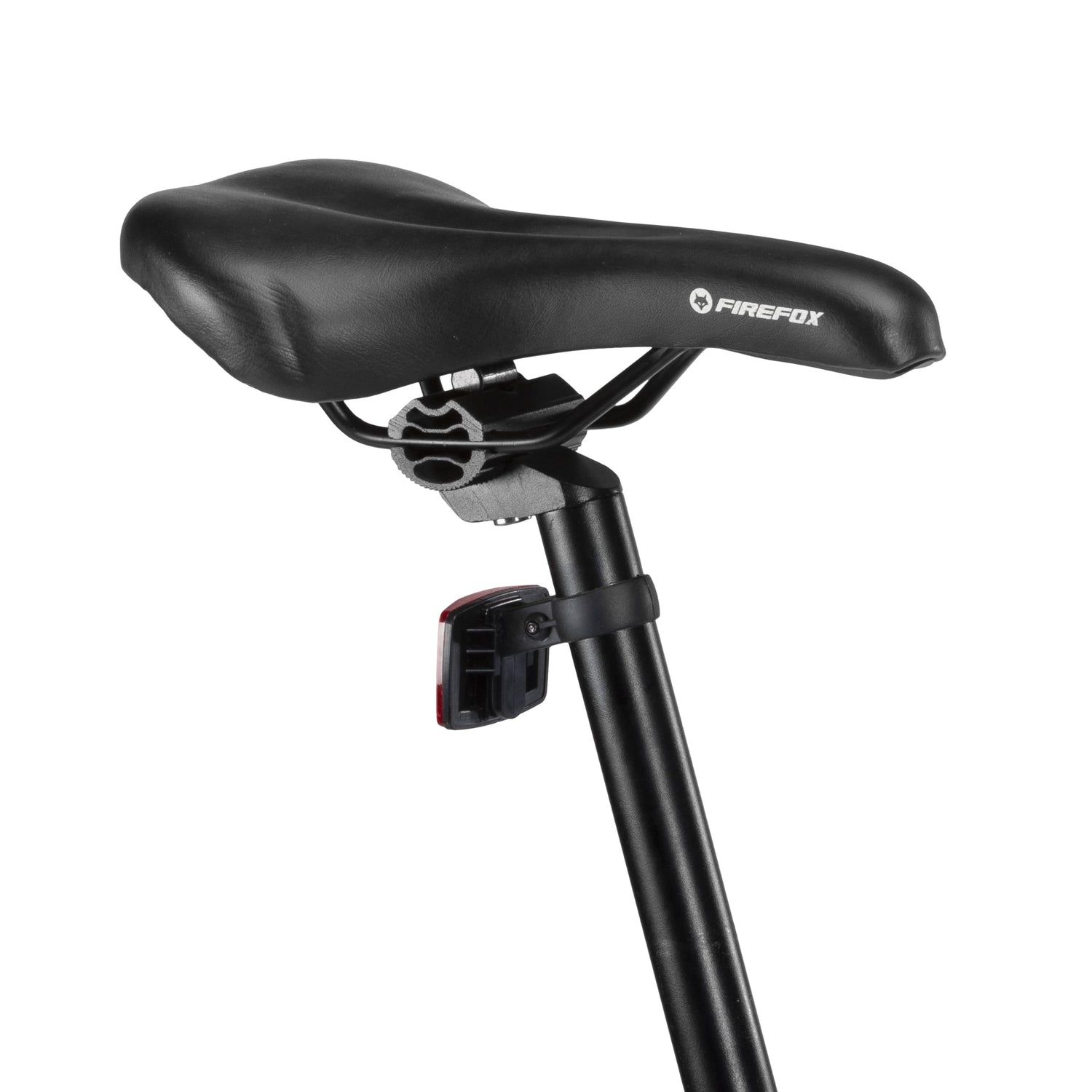 FIREFOX Meteor 700C Hybrid City Bike – 21 Gear, Black | Alloy Frame | Disc Brakes