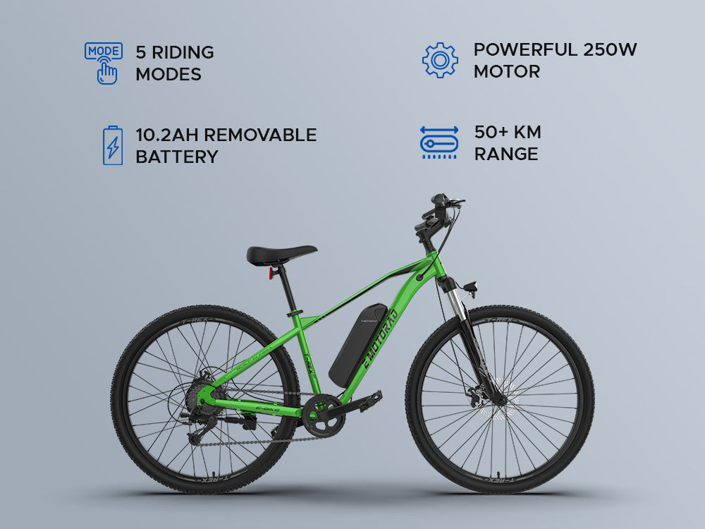 EMotorad T-Rex Air Electric Cycle | 250W Motor | 7 Speed Shimano