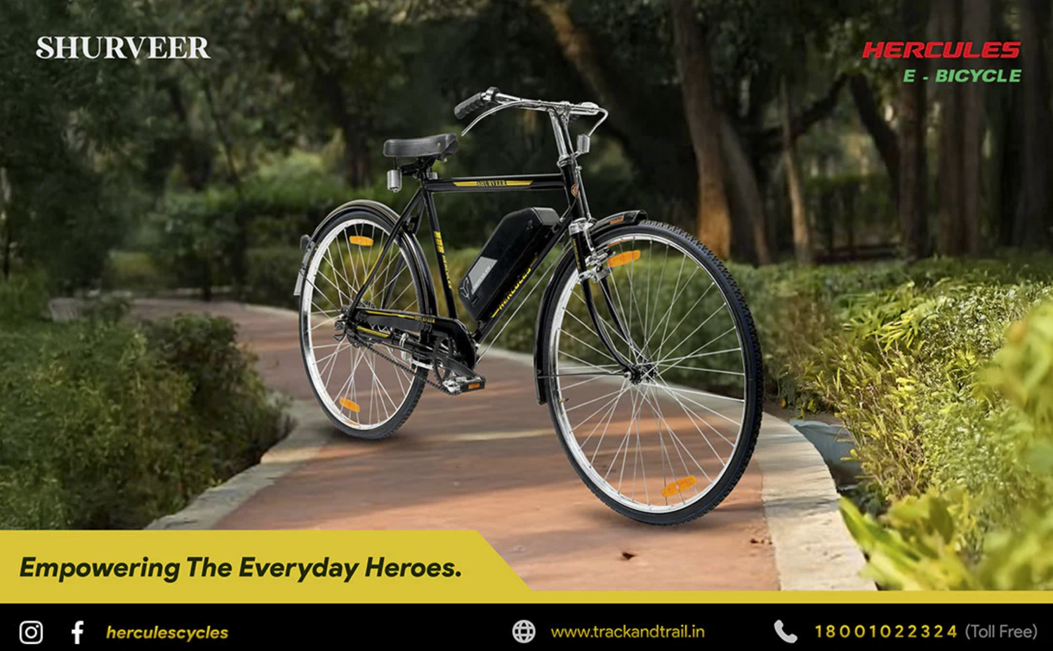 22" Desi Electric Cycle | 250W Hub Motor | 3 Battery Variants | Max Speed 25km/h