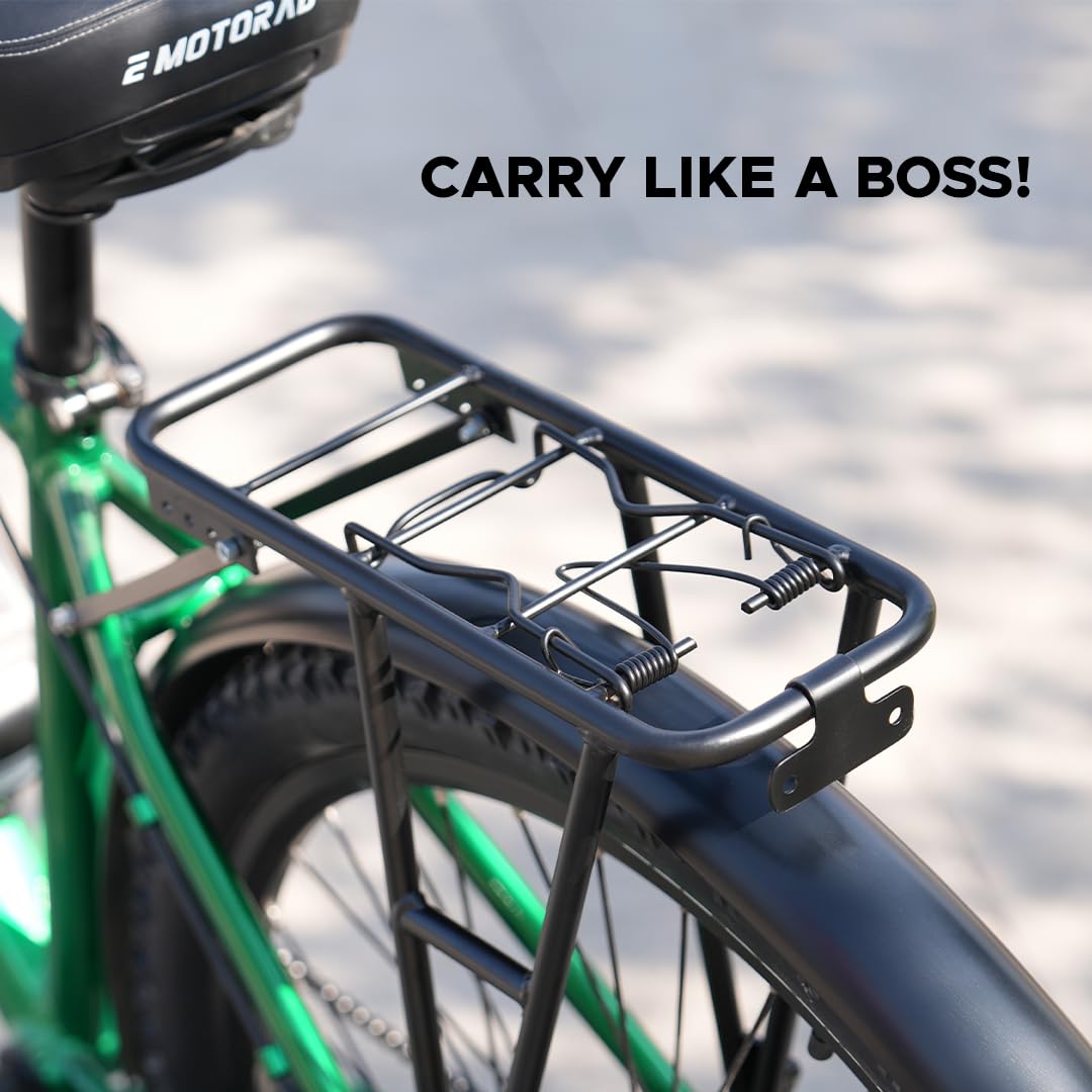 bicycle rear carrier rack carrying luggage strong metal cycle carrier