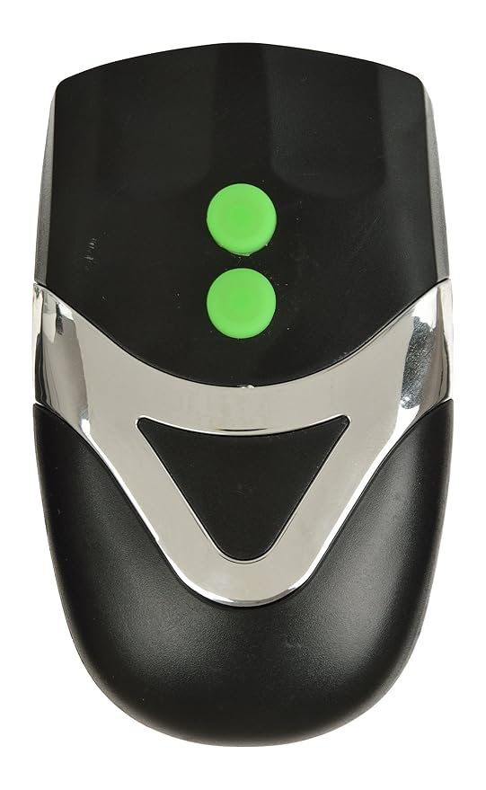 "Top view of 2-in-1 rechargeable cycle LED light and horn with USB port"

