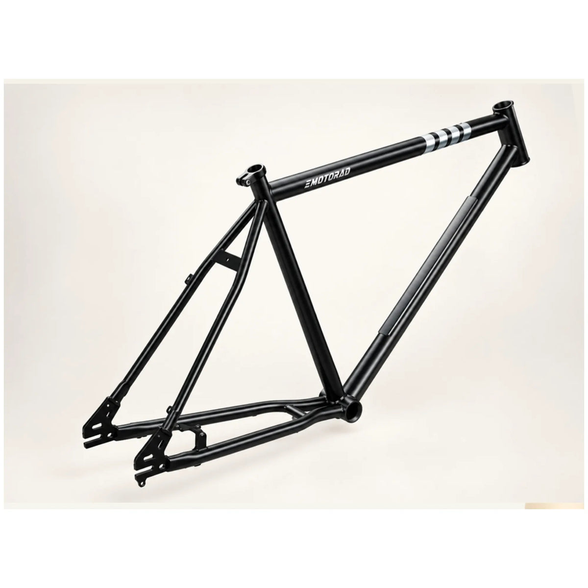 EMotorad Heritage Desi black high tensile steel electric cycle frame