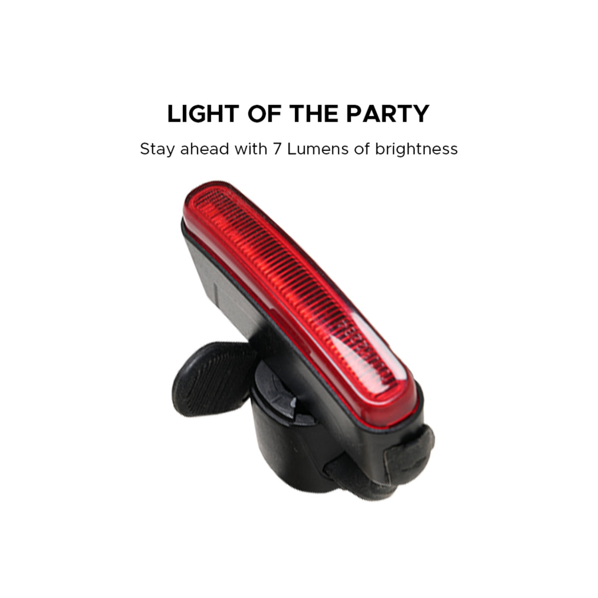 EMotorad RadLite 7 lumens rear bicycle tail light