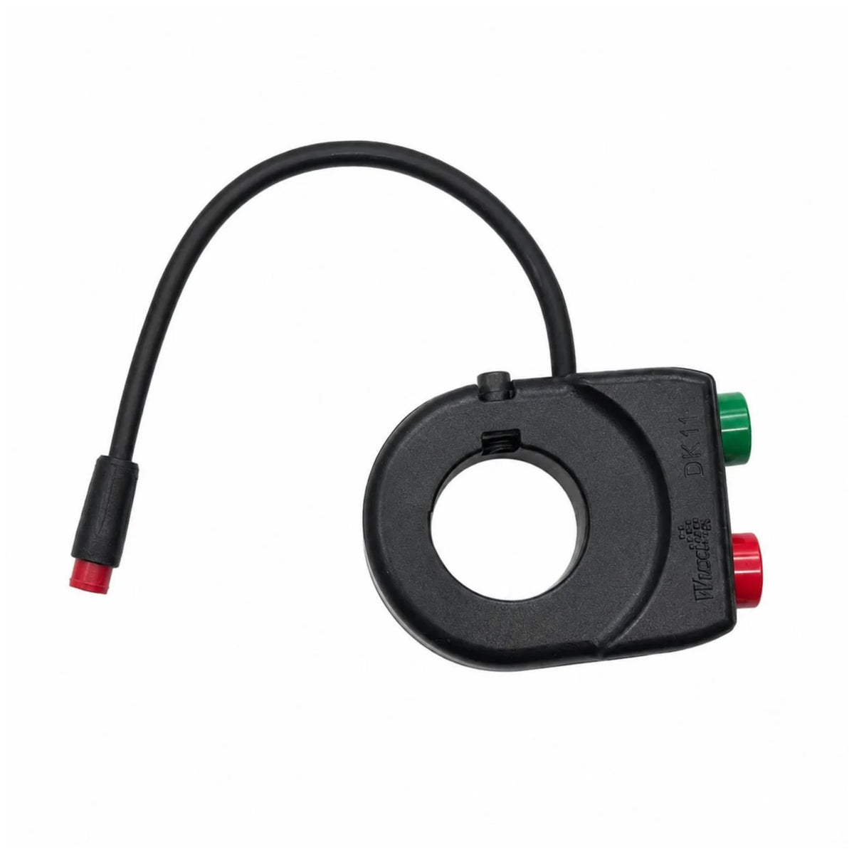 EMotorad Ray LED cycle light 3 pin connector close up