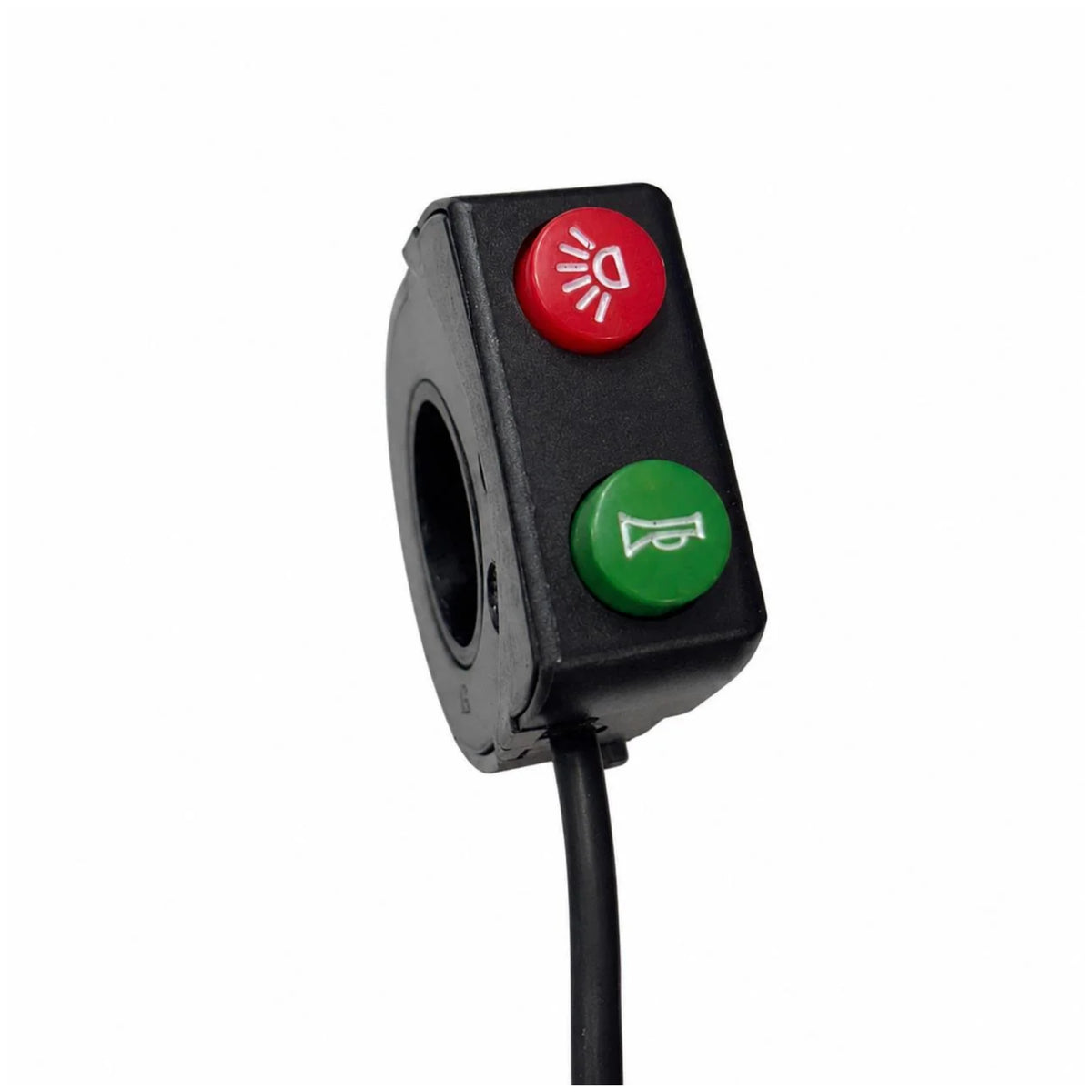 EMotorad Ray LED cycle light red light and green horn button switch