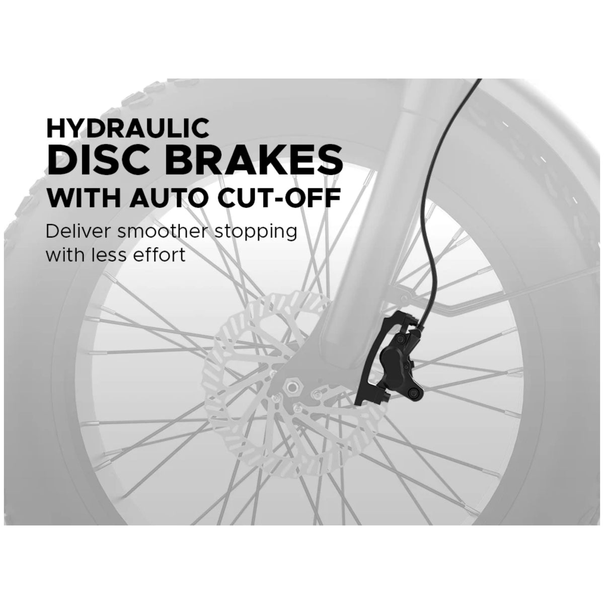 EMotorad Viper hydraulic disc brake system with cut-off function