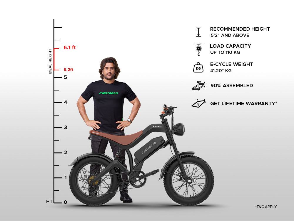 EMotorad Viper Electric Fat Bike