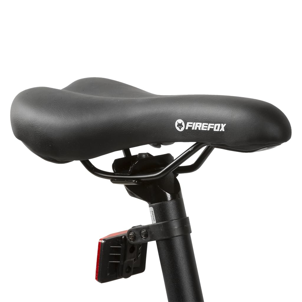 Comfortable saddle on Firefox Charger mountain bike