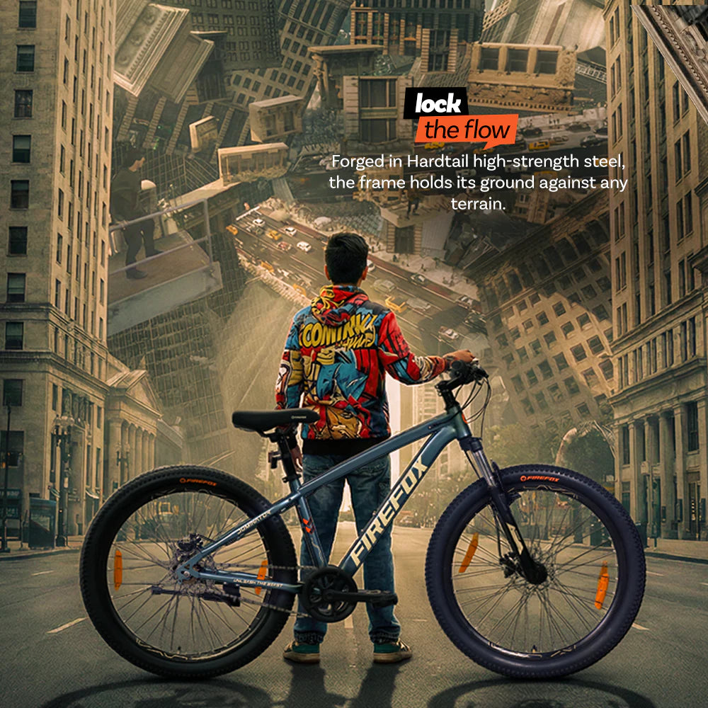 Firefox Dominator MTB cycle urban city ride lifestyle image