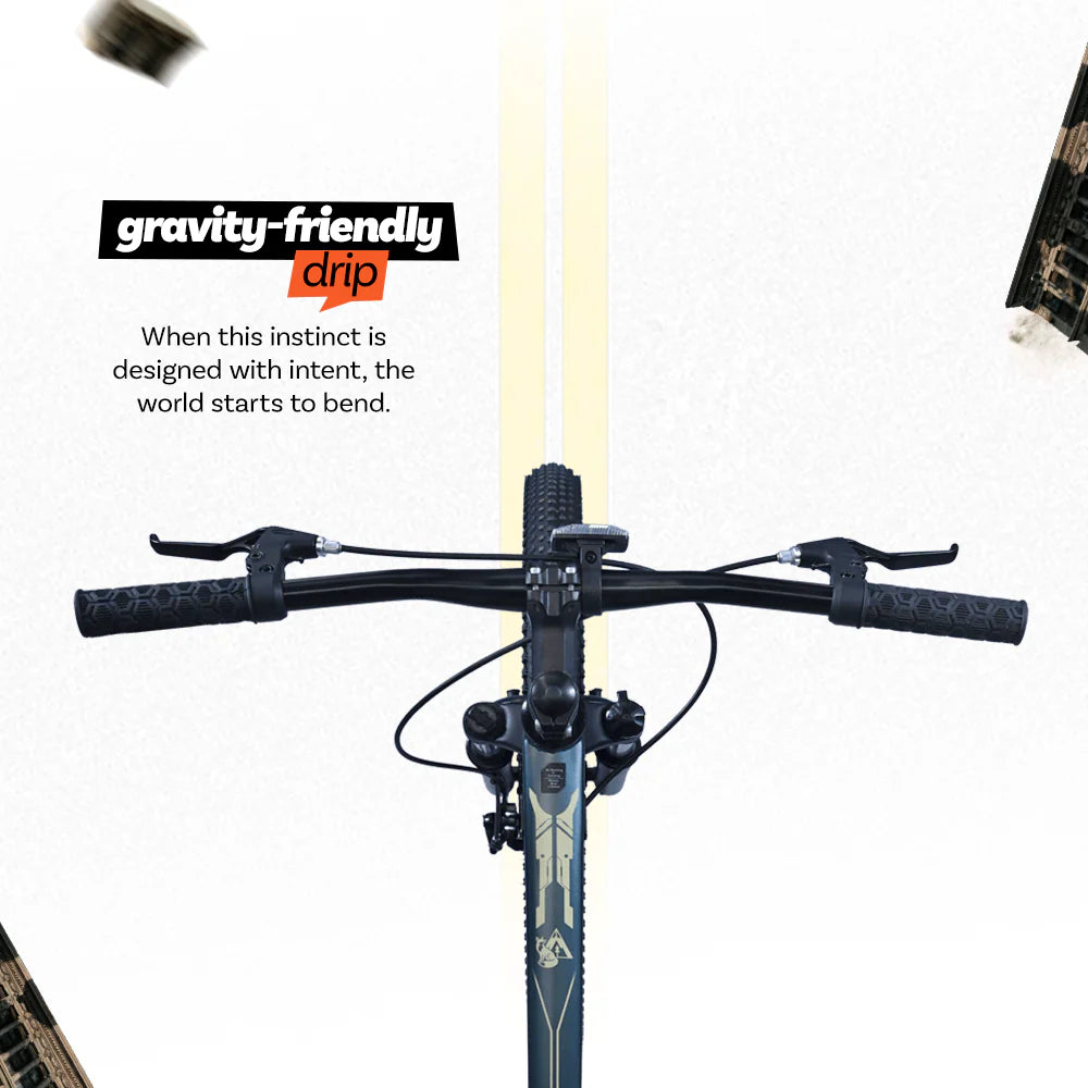 Firefox Dominator cycle handlebar wide grip control MTB bike