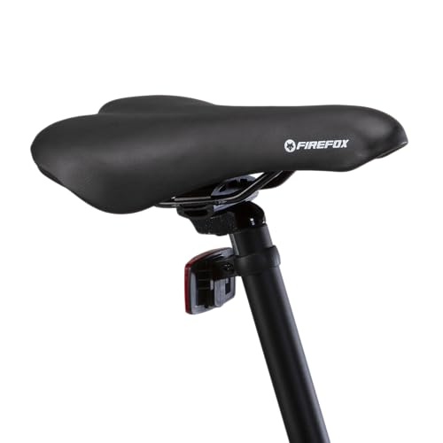 Padded comfort saddle seat on Firefox Gypsy cycle