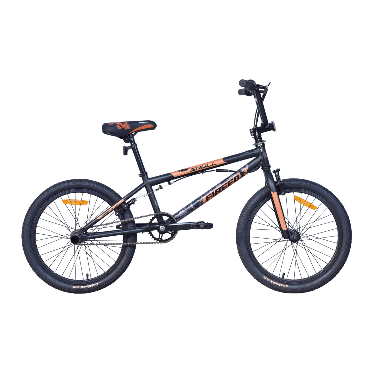 Firefox Skull black orange BMX bicycle