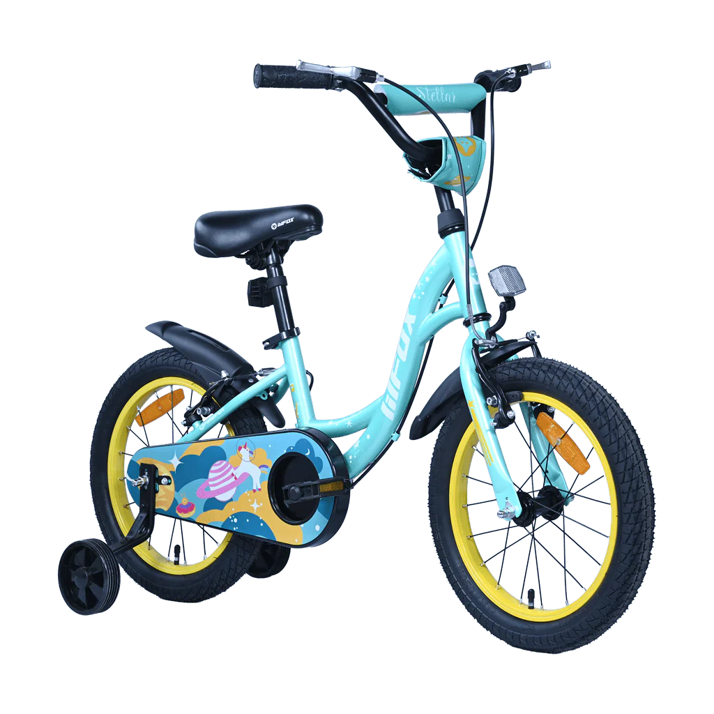 Firefox Stellar Kids Bicycle Blue Single Speed with Training Wheels
