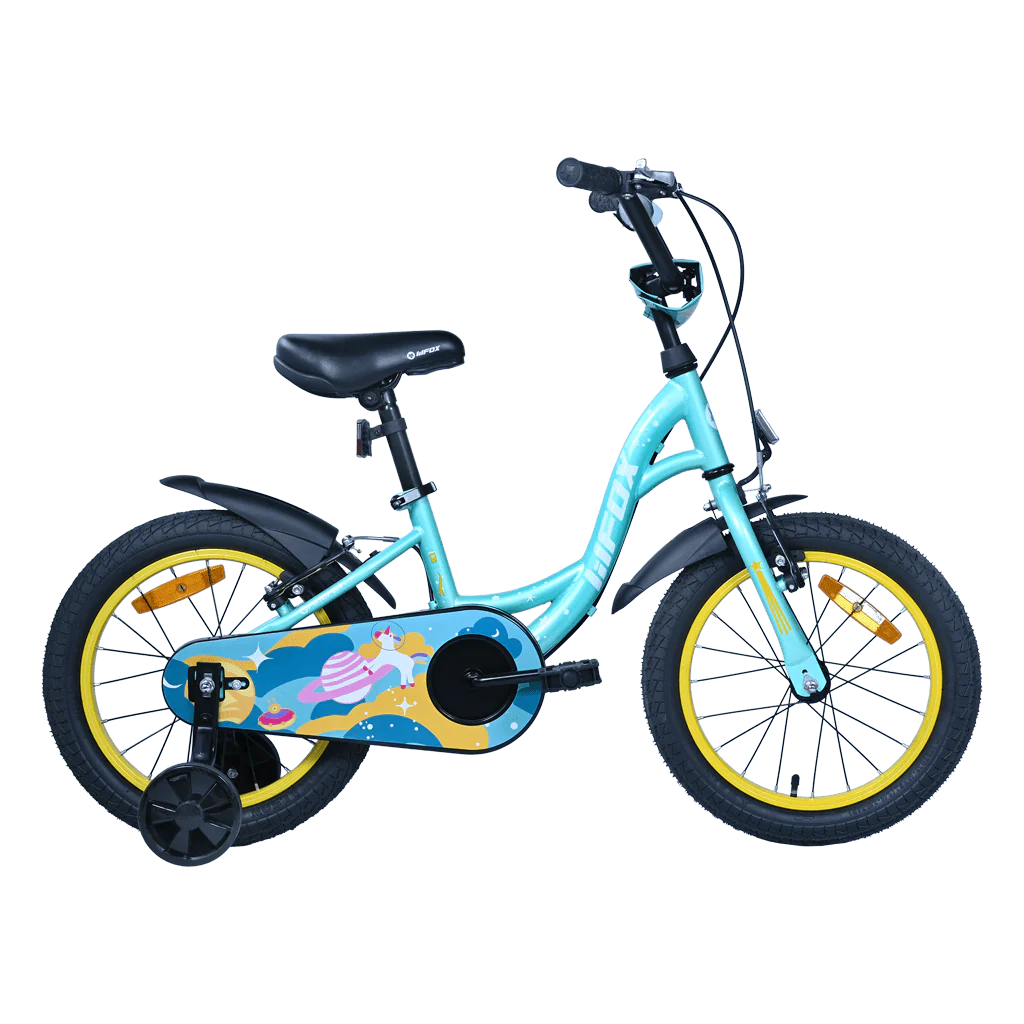 Firefox Stellar Blue Kids Bicycle Side View
