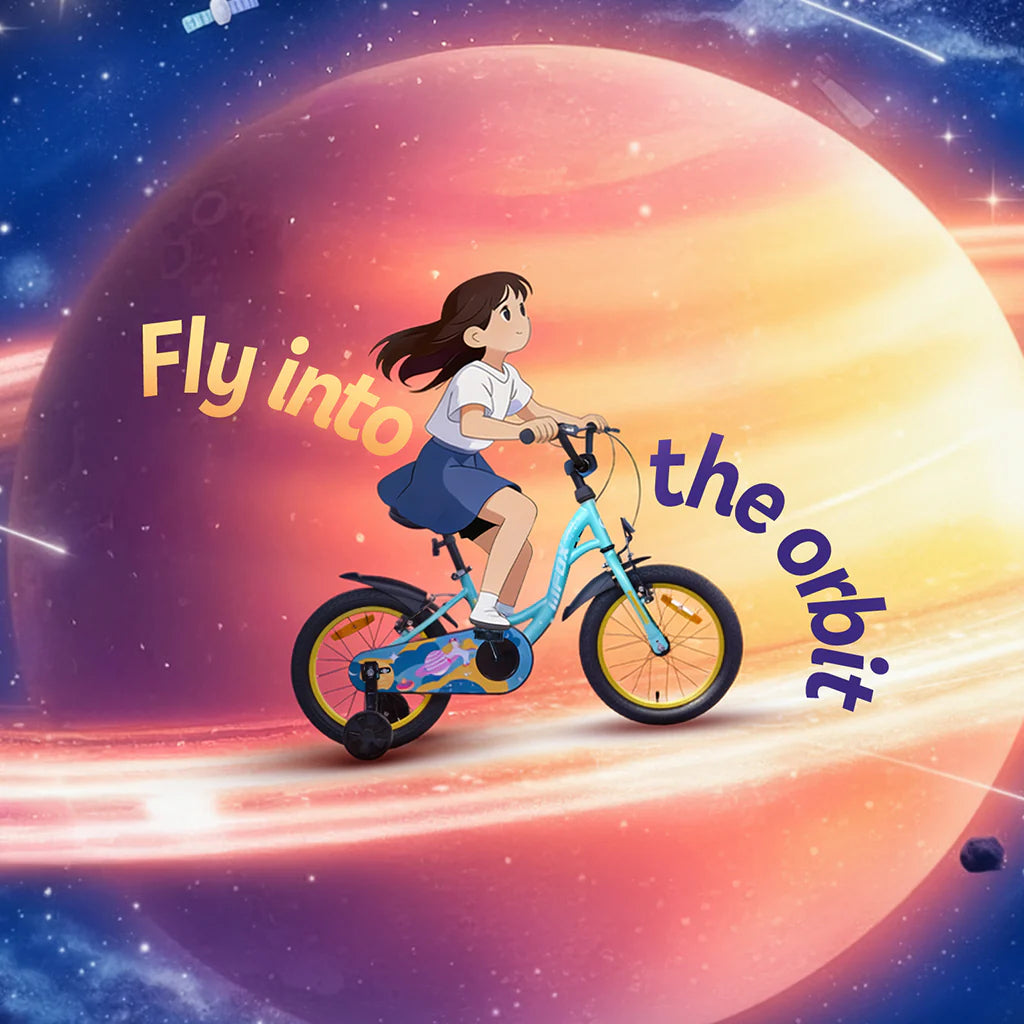 Firefox Stellar Kids Bicycle Galaxy Adventure Lifestyle Image

