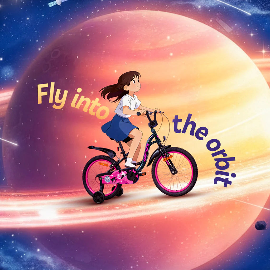 Firefox Stellar Kids Bicycle Galaxy Adventure Lifestyle Image
