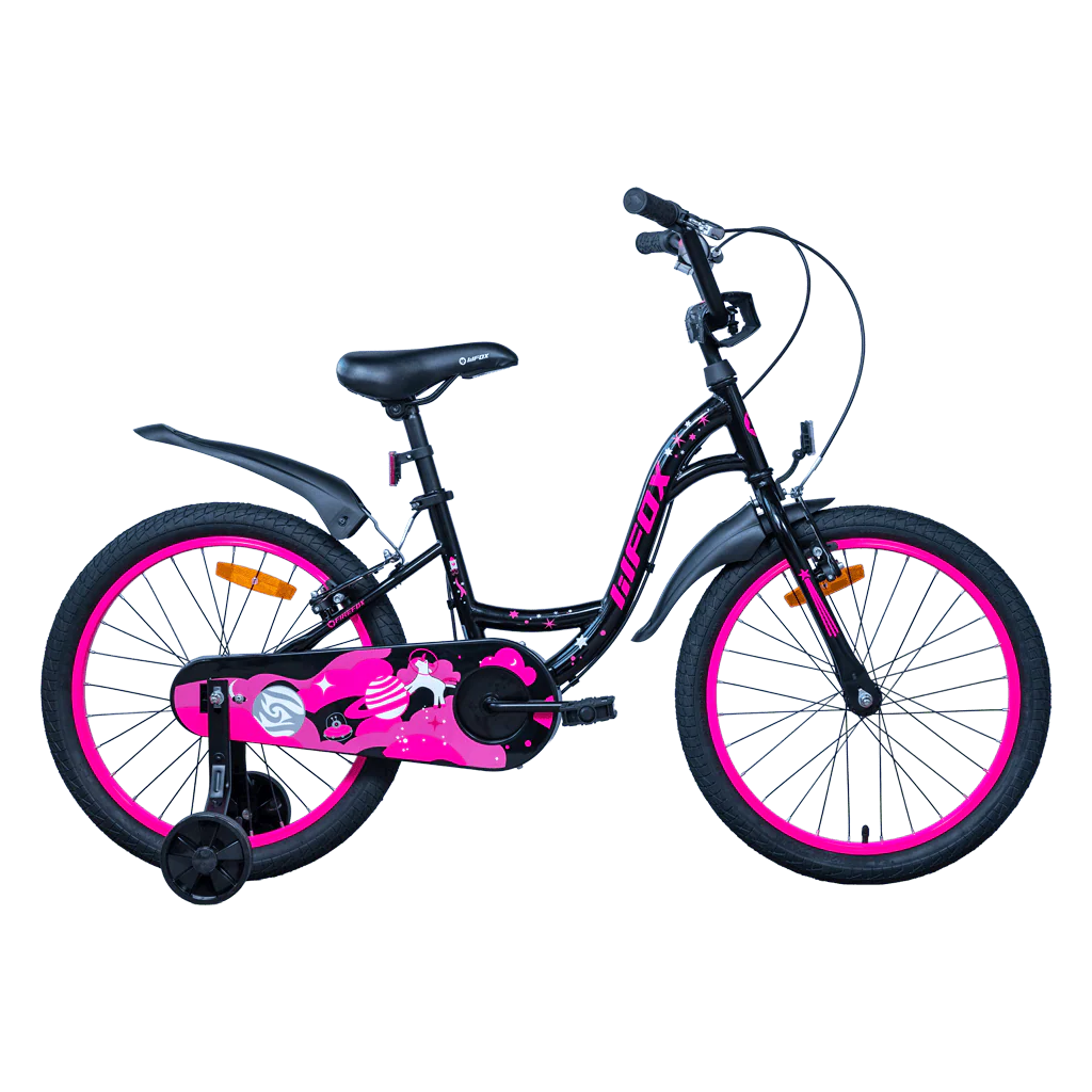 Firefox Stellar Pink Kids Bicycle Side View
