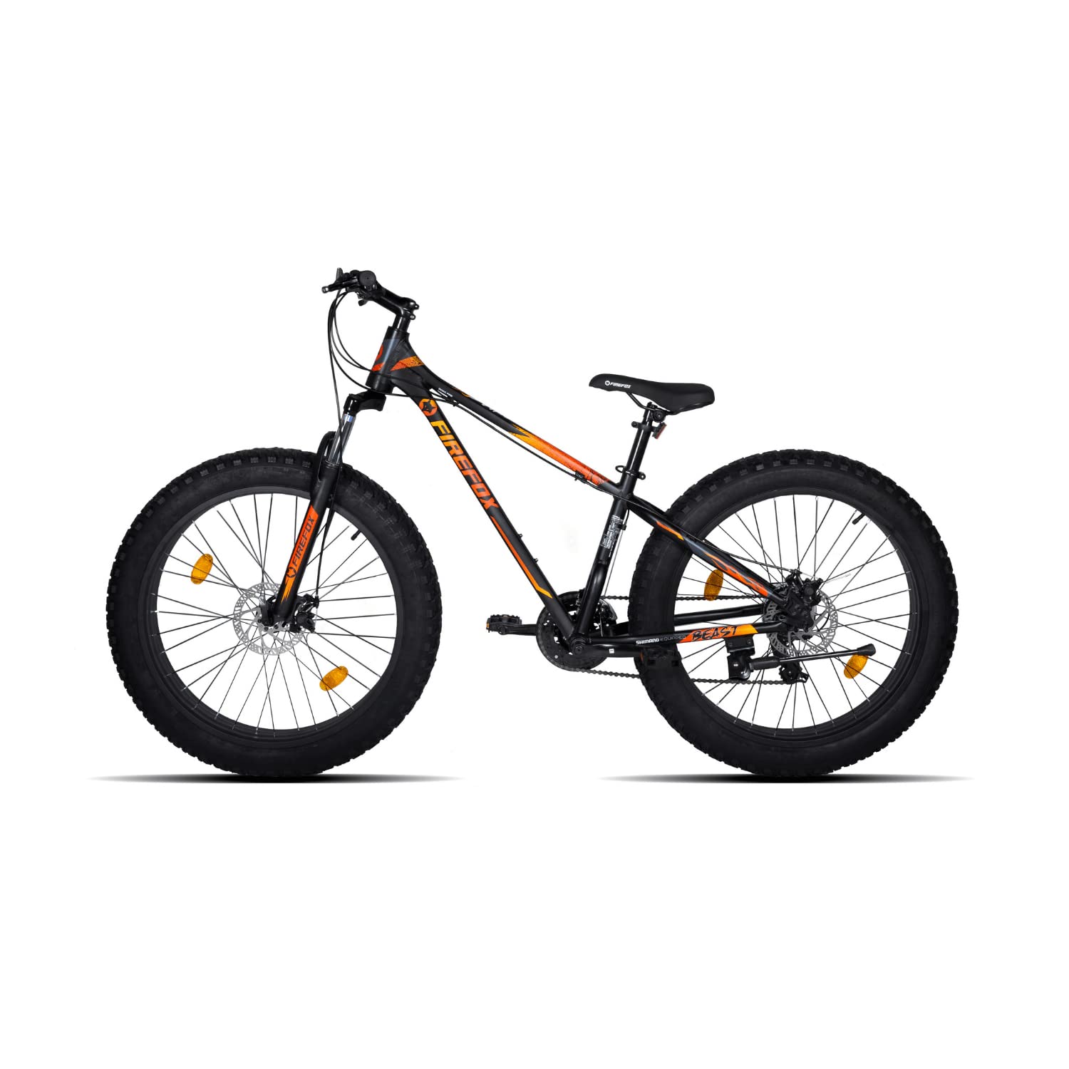Firefox Swagfire 26T Fat Tyre MTB Cycle – Side Profile