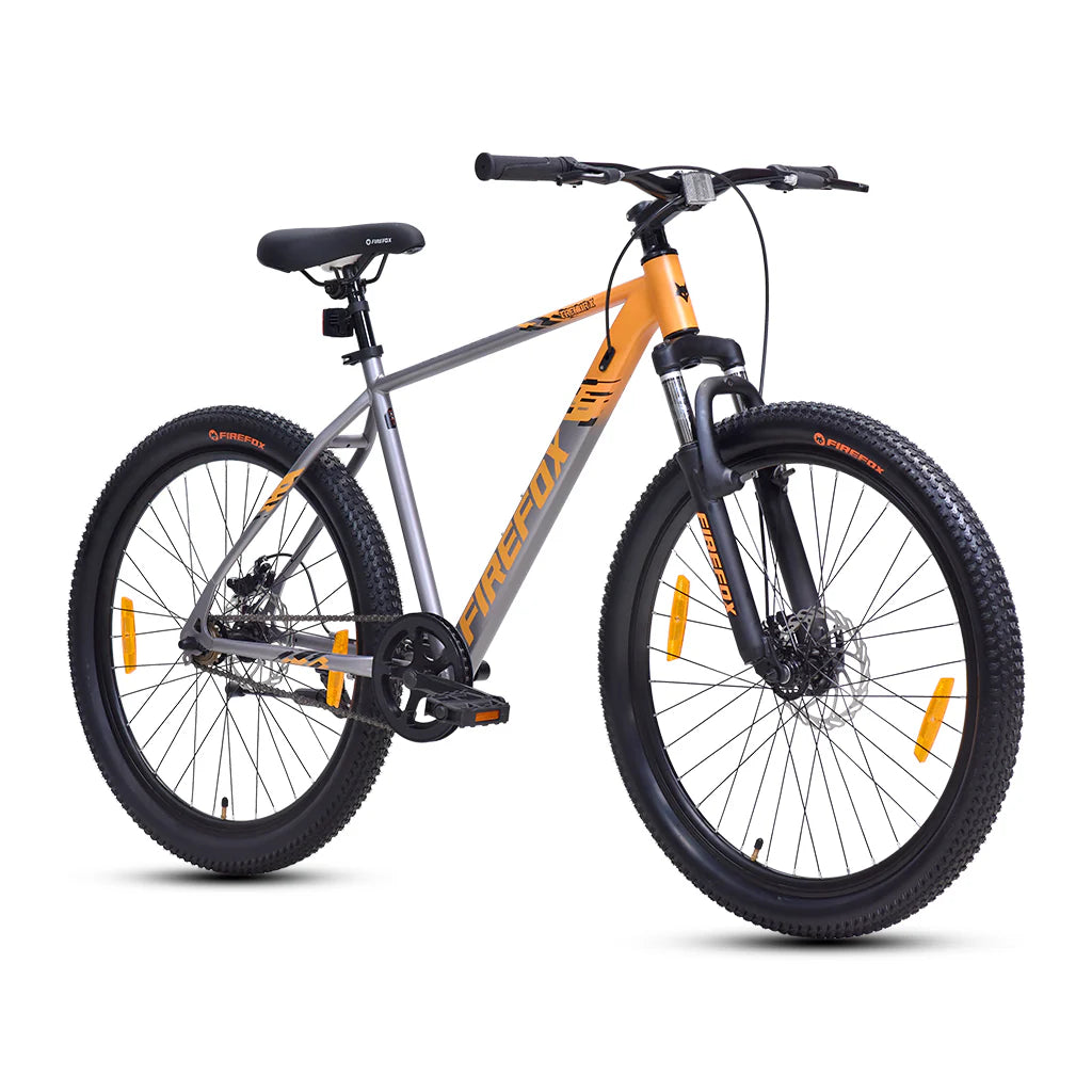 Firefox Tremor X 26T MTB cycle side view single speed disc brake