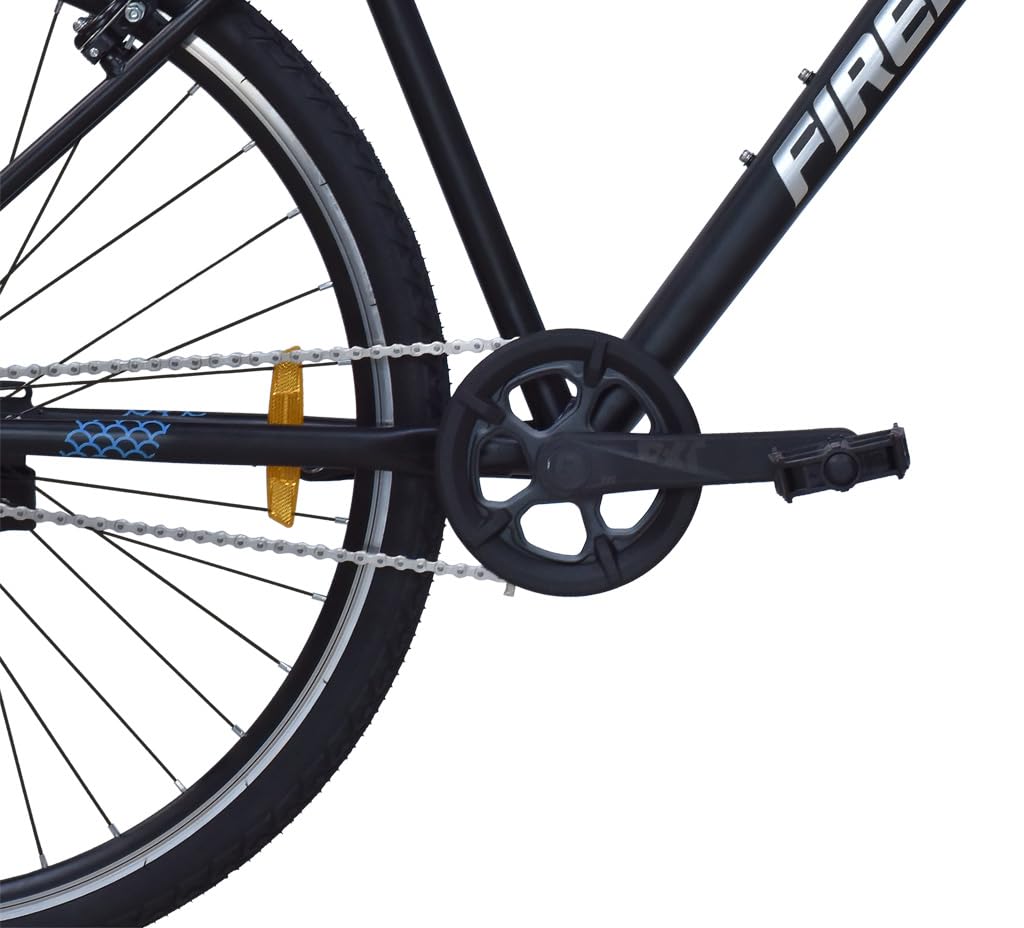Anti-Slip Pedals with Reflectors – Firefox Whiplash 700C Hybrid Cycle


