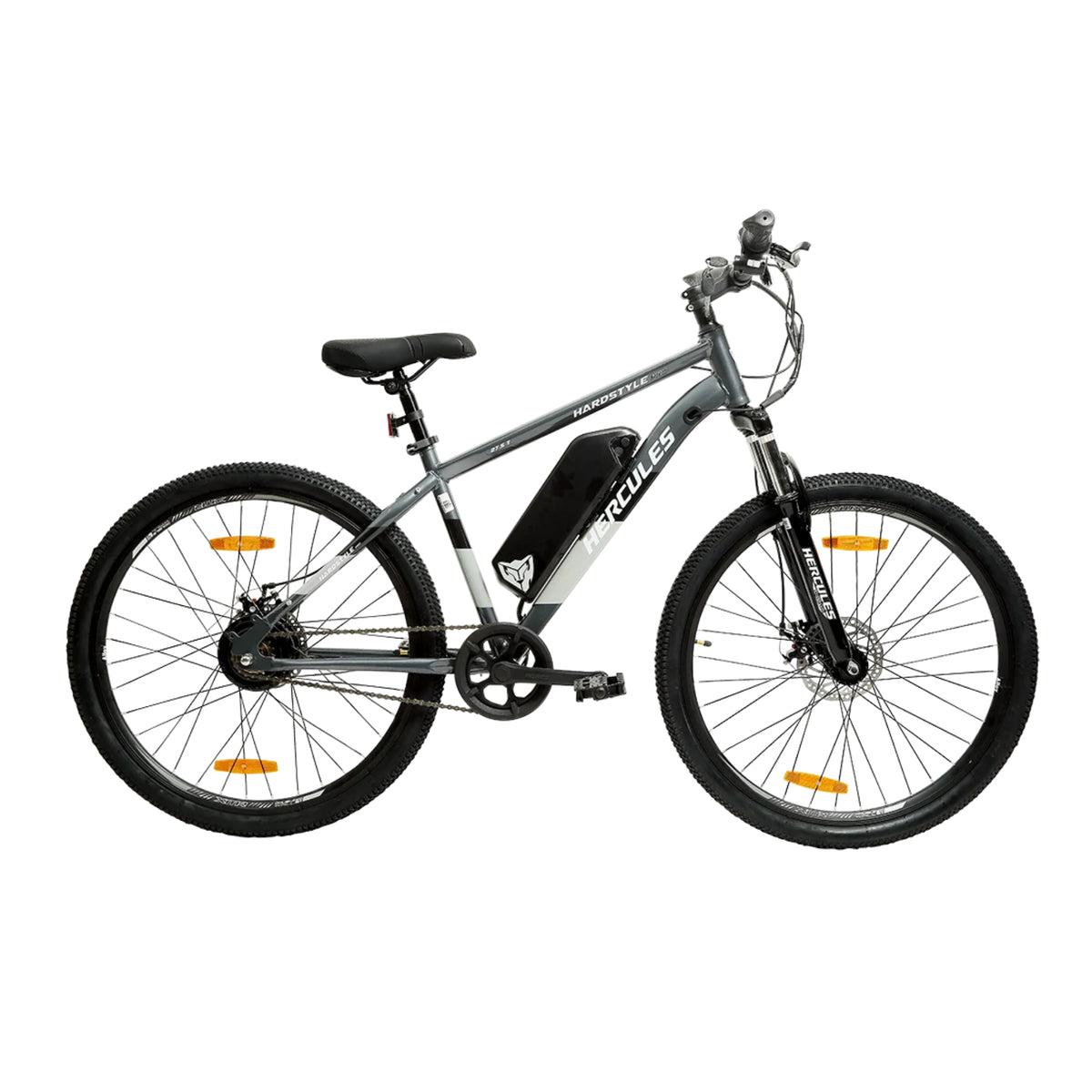 Hercules Hardstyle Pro Lead Grey 27.5T electric cycle

