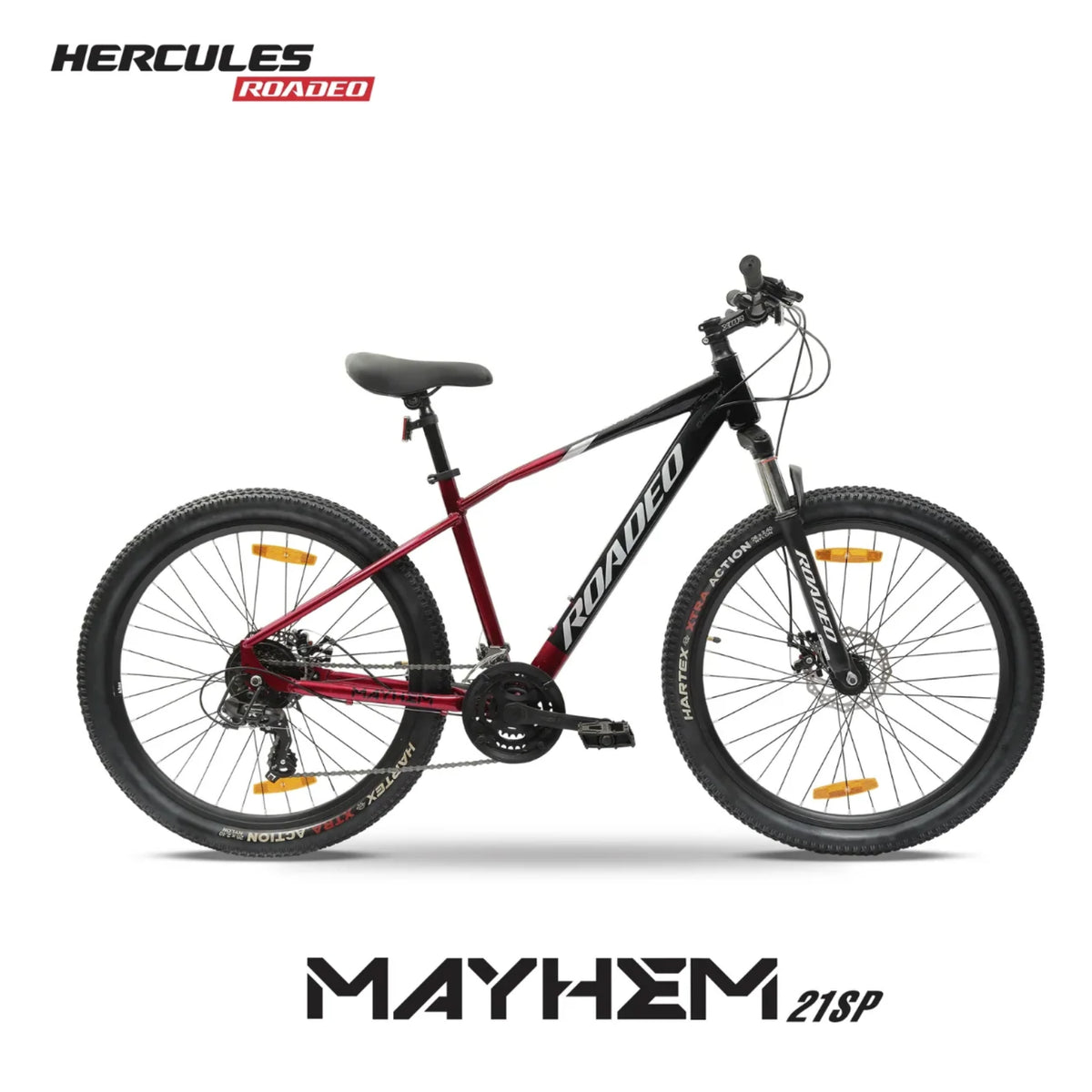 Hercules Roadeo Mayhem 21SP mountain bicycle side view