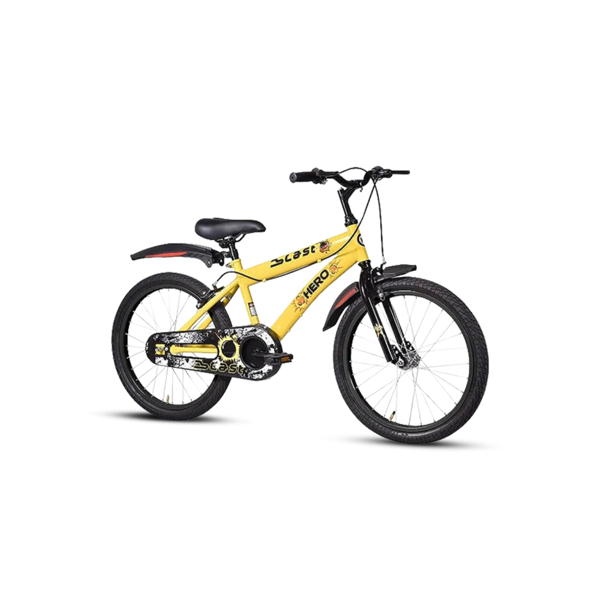 Hero Blast 20T Yellow single speed kids bicycle