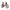 Hero Lilstar red kids cycle with integrated carrier and support wheel