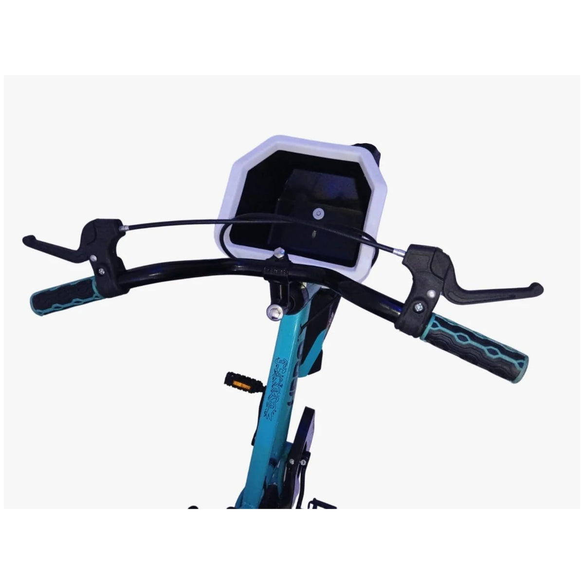 Hero tango bicycle handlebar with front basket and control area
