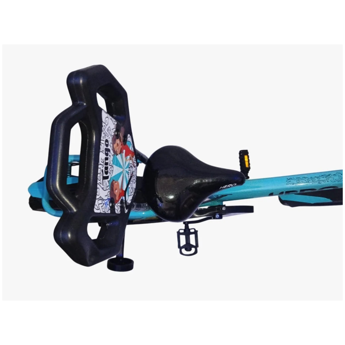 Hero tango bicycle rear child seat with backrest