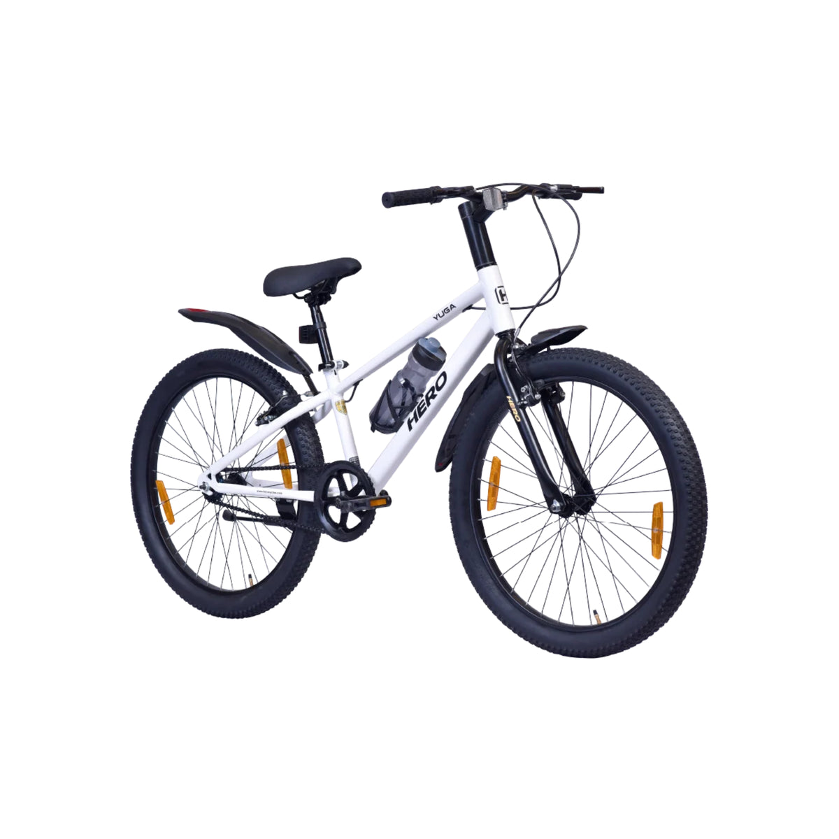 Hero Yuga white bicycle